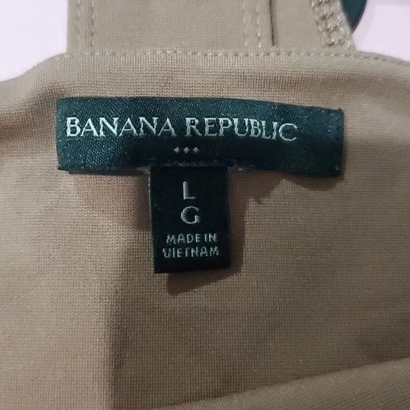 Bananna Republic Women's Brown Sleeveless Bodysuit Size Large - Picture 4 of 5